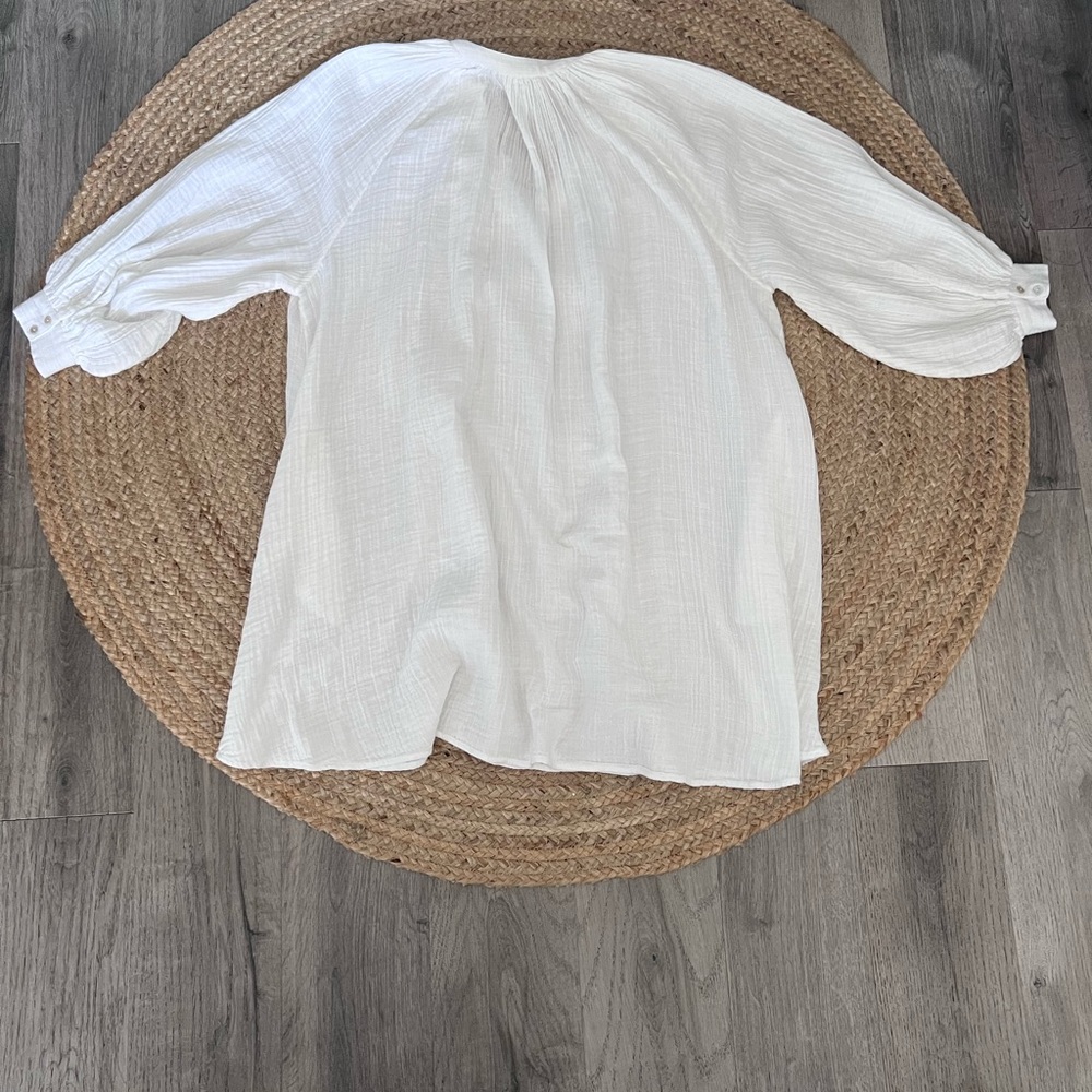 Anaak Jhula Organic Cotton Muslin
Mini Dress White - Picture 10 of 14